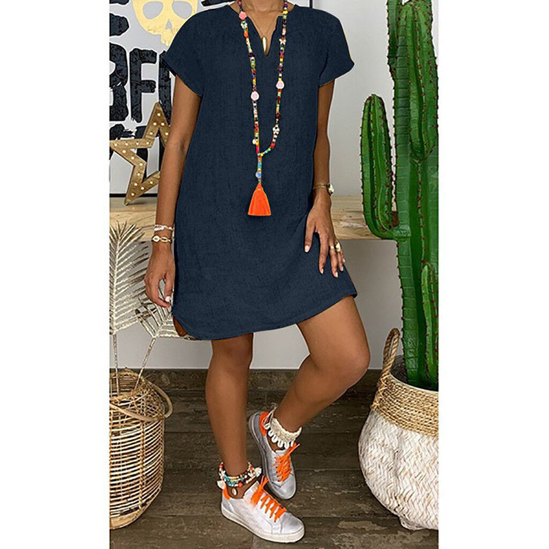 Solid Color Sundress – Women
