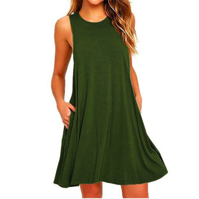 Robe gilet à poches 