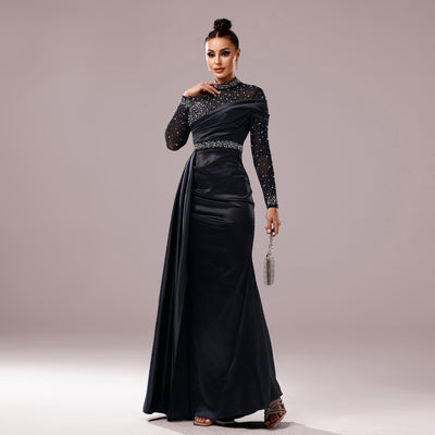 Women's Long Sleeve Pearl Dress - Shé Hauté