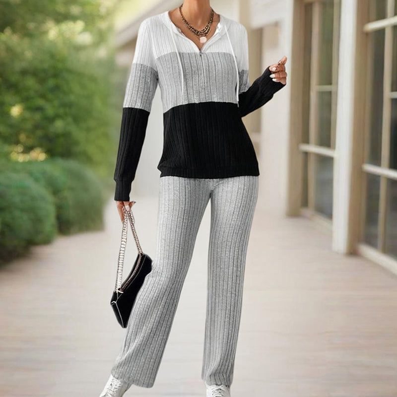 Two-Tone Sweatsuit