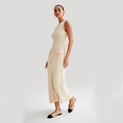 Knitted Slim Maxi Dress