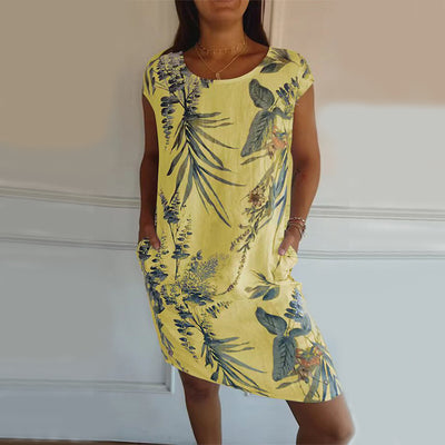 Robe imprimée coupe ample