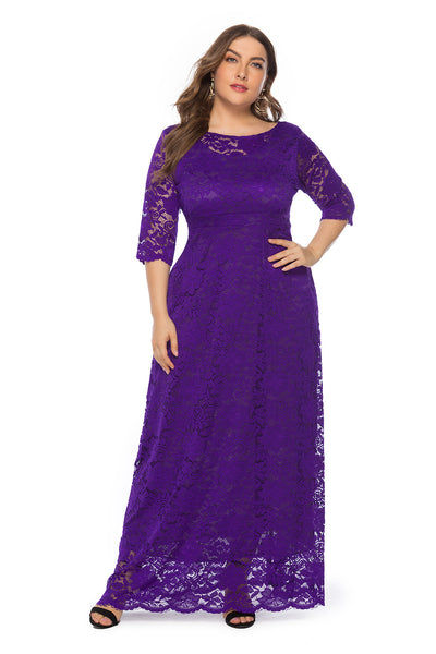 Hollow Lace Dress