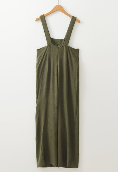 Combinaison verte unie
