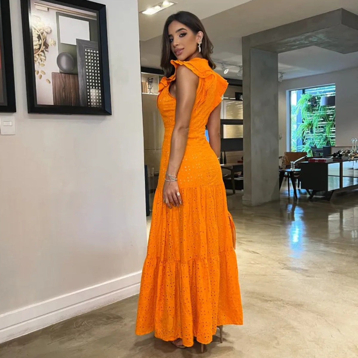 Long Lace Dress