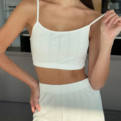 Ensemble en coton jacquard