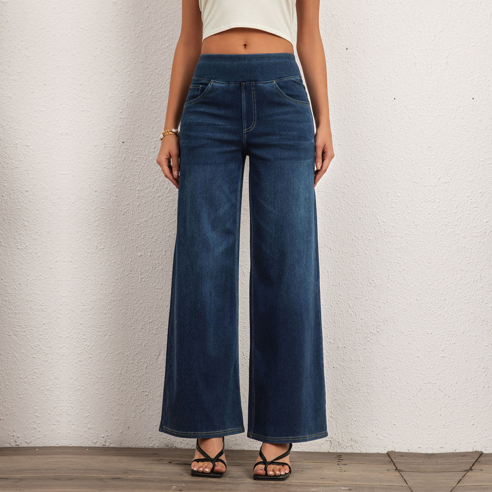 Denim à jambes larges