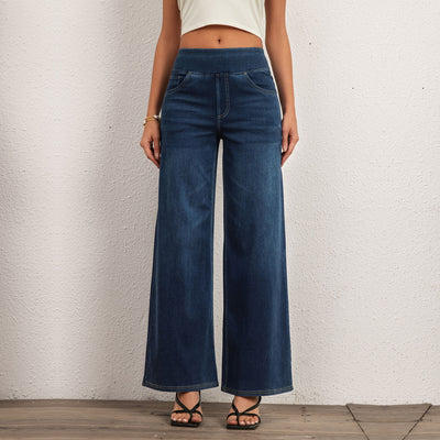 Denim à jambes larges
