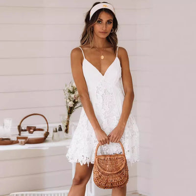 Robe en dentelle