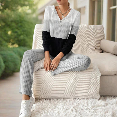 Two-Tone Sweatsuit