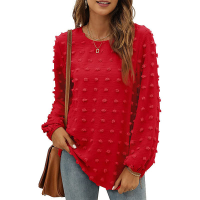 Chemisier ample en jacquard