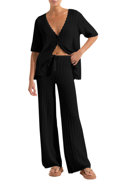 Cutout Sweater Suit