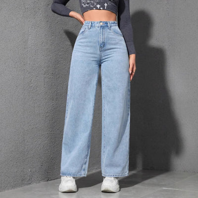 Loose Fit Wide Jeans – Women - Shé Hauté