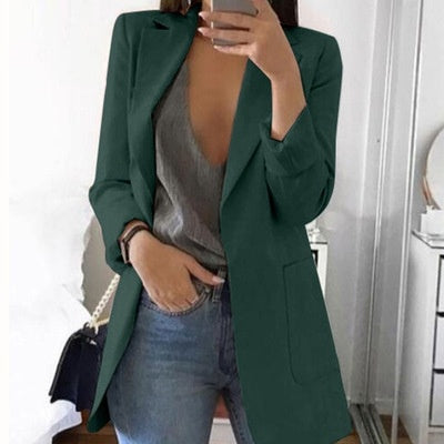 Blazer à revers slim