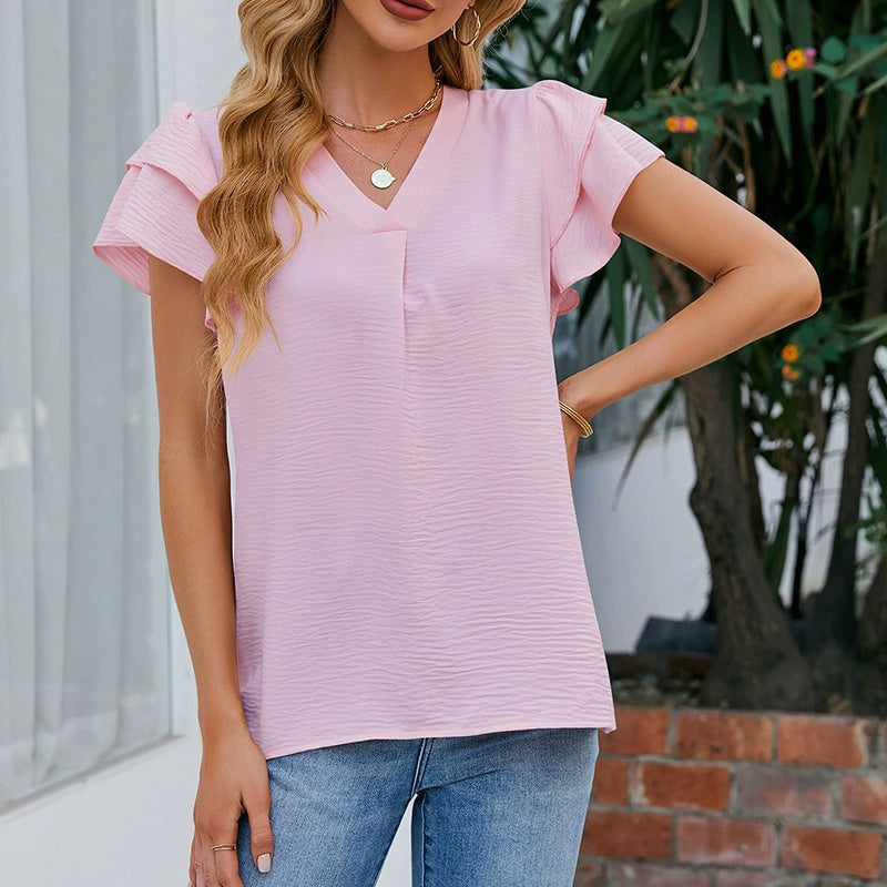 Elegant Flowy Work Shirt – Women
