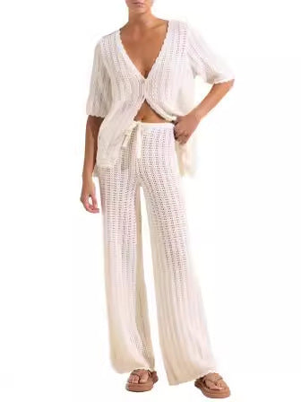 Cutout Sweater Suit