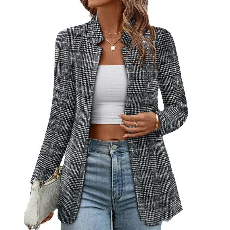 Solid Blazer for Women