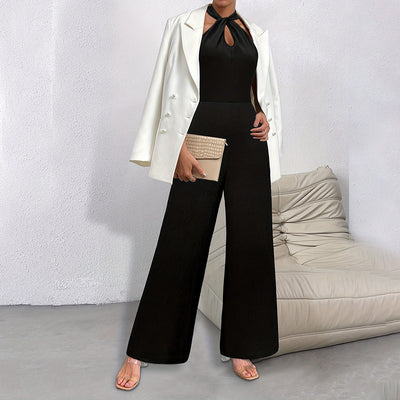 Long Sleeveless Jumpsuit