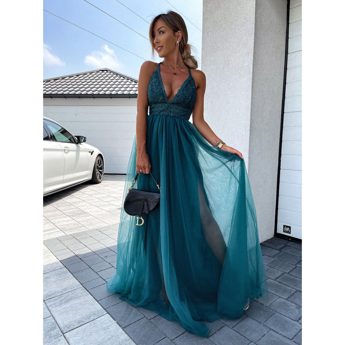 Mesh Swing Dress