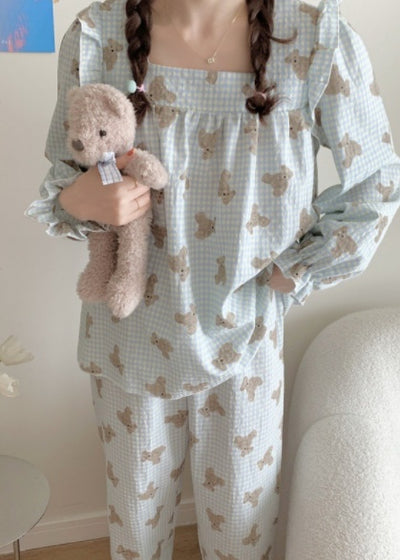 Plaid Pajama Set