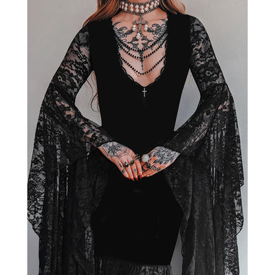Velvet Stitch Dress