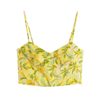 Printed Short Top