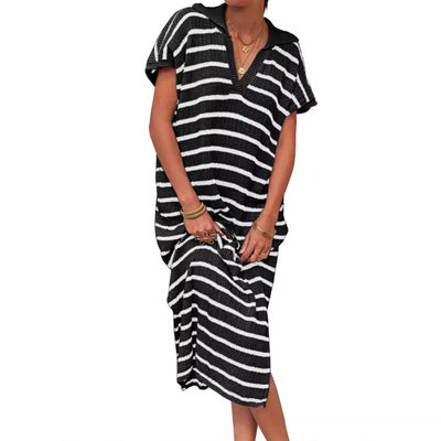 Robe pull fendue