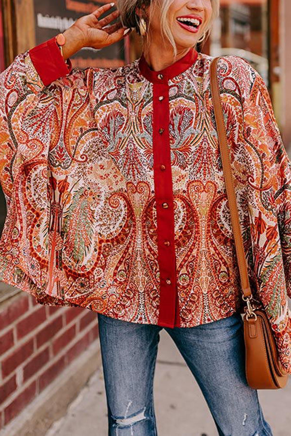 Casual Vintage Loose Tops