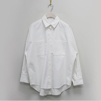Women's Cotton Pocket Shirt