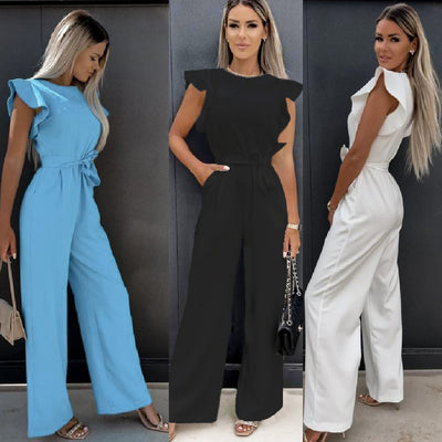 Waist Trim Jumpsuit