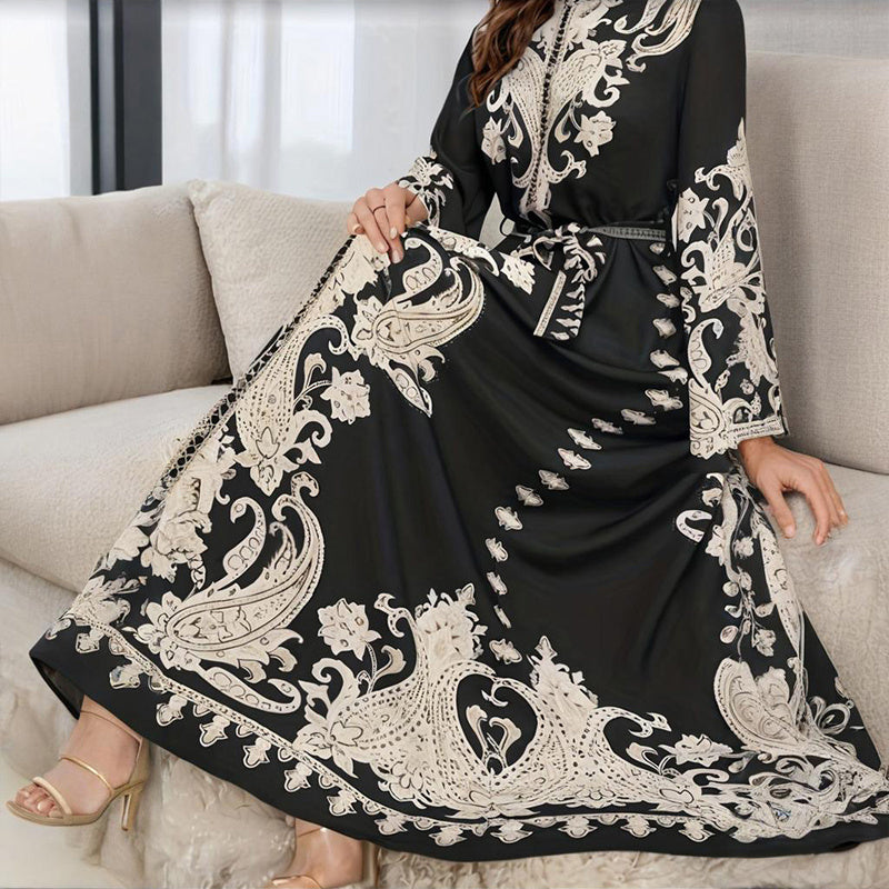 Modest Floral Dress