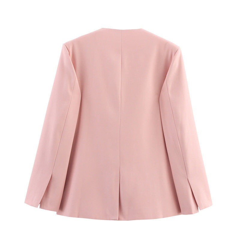 Nouveau blazer sans col