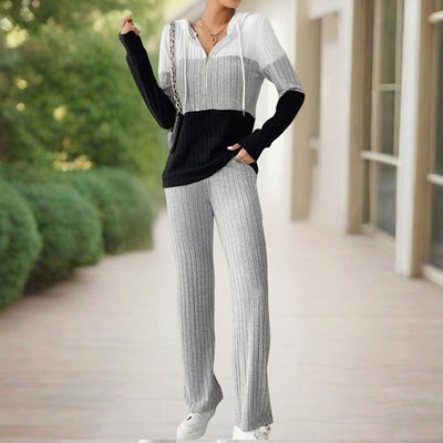 Two-Tone Sweatsuit