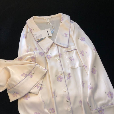 Ice Silk Lounge Set