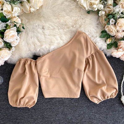 Off Shoulder Crop Top