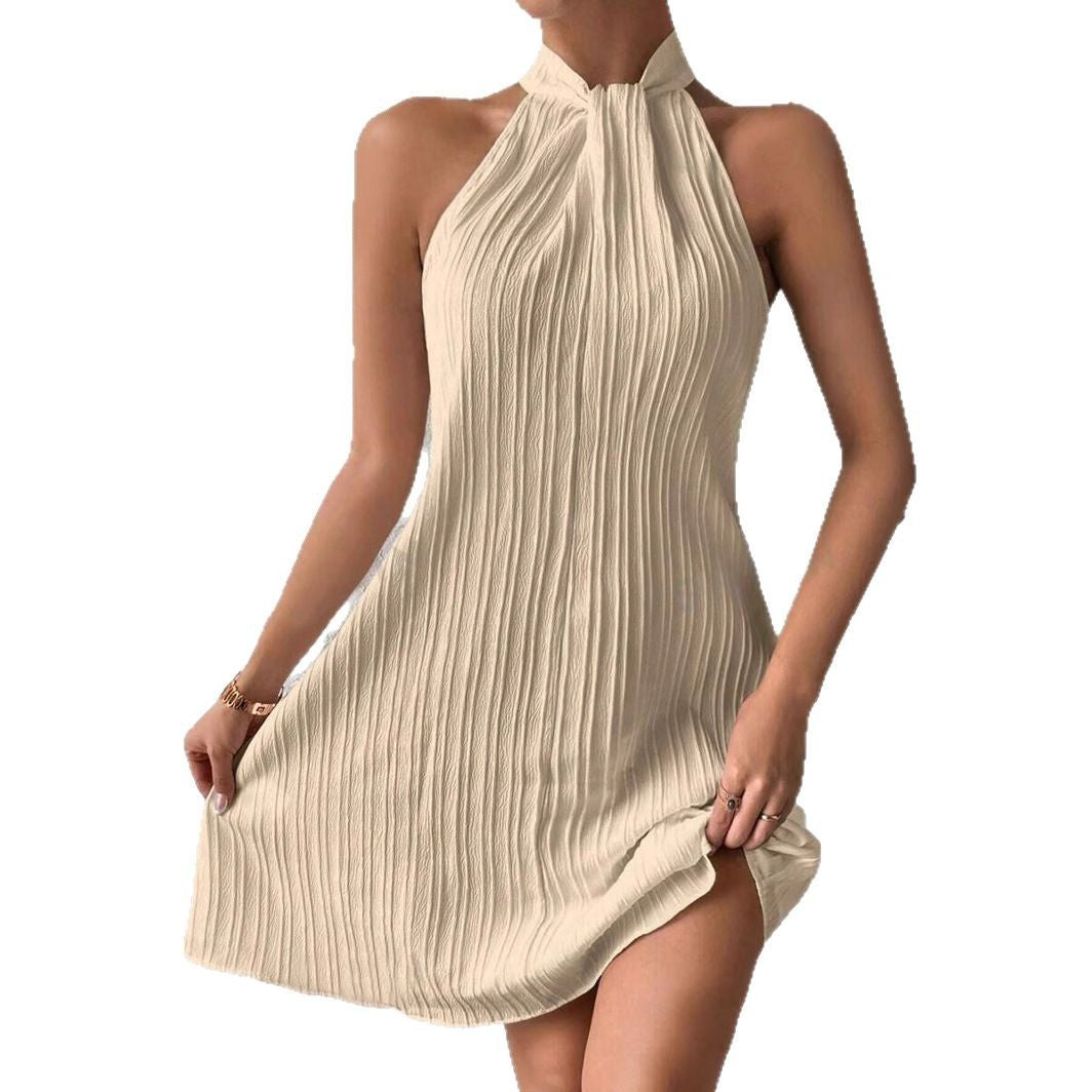 Robe drapée dos nu