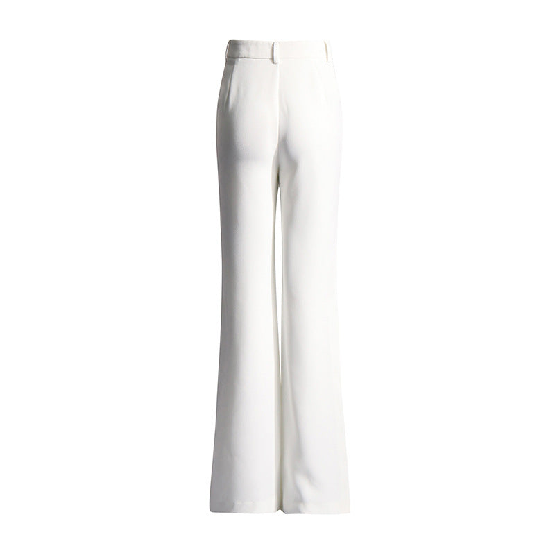 Ensemble pantalon fendu chic