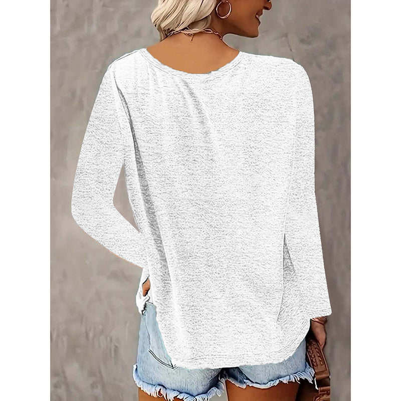 Long Sleeve Basic Tops – Women
