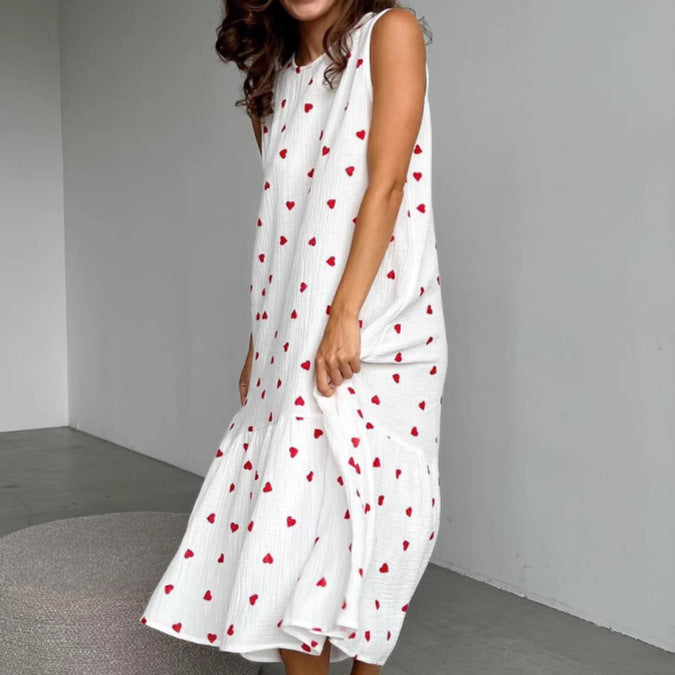 Robe d'amour en coton