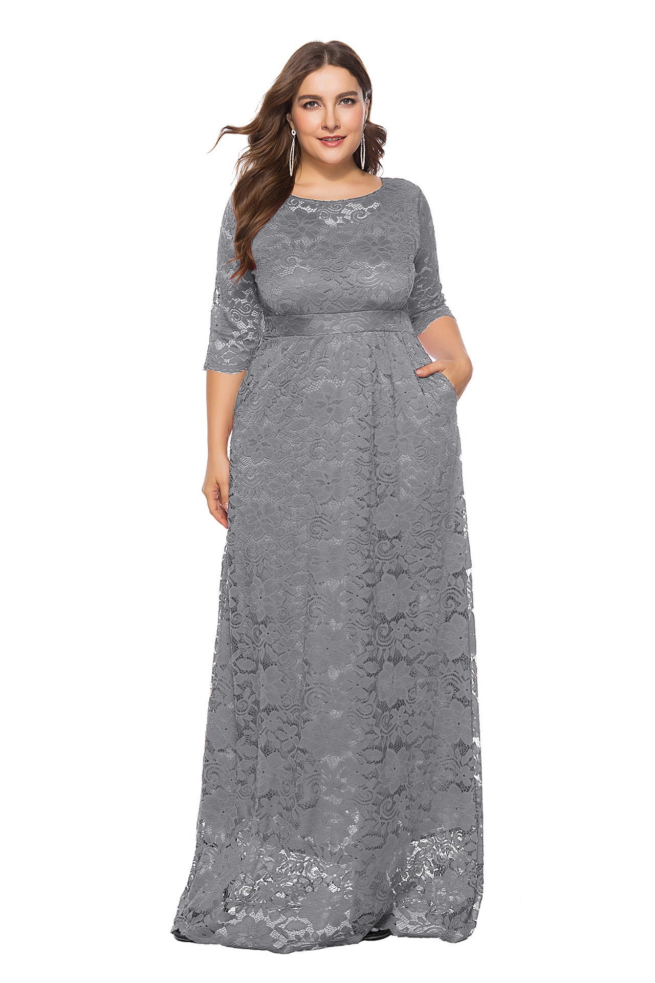 Hollow Lace Dress