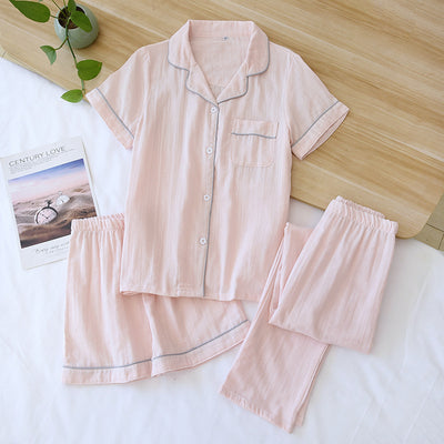 3pc Gauze Pajamas