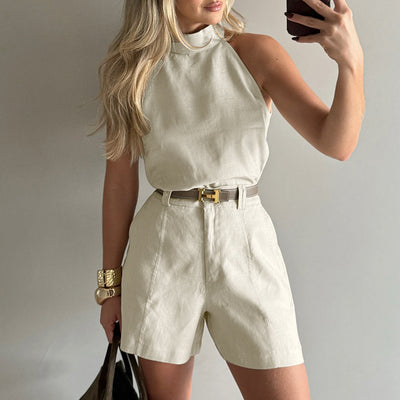 Halter Suit Set