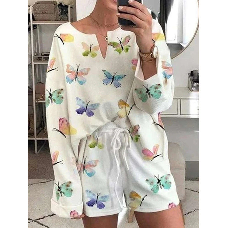 Printed Pajama Suit