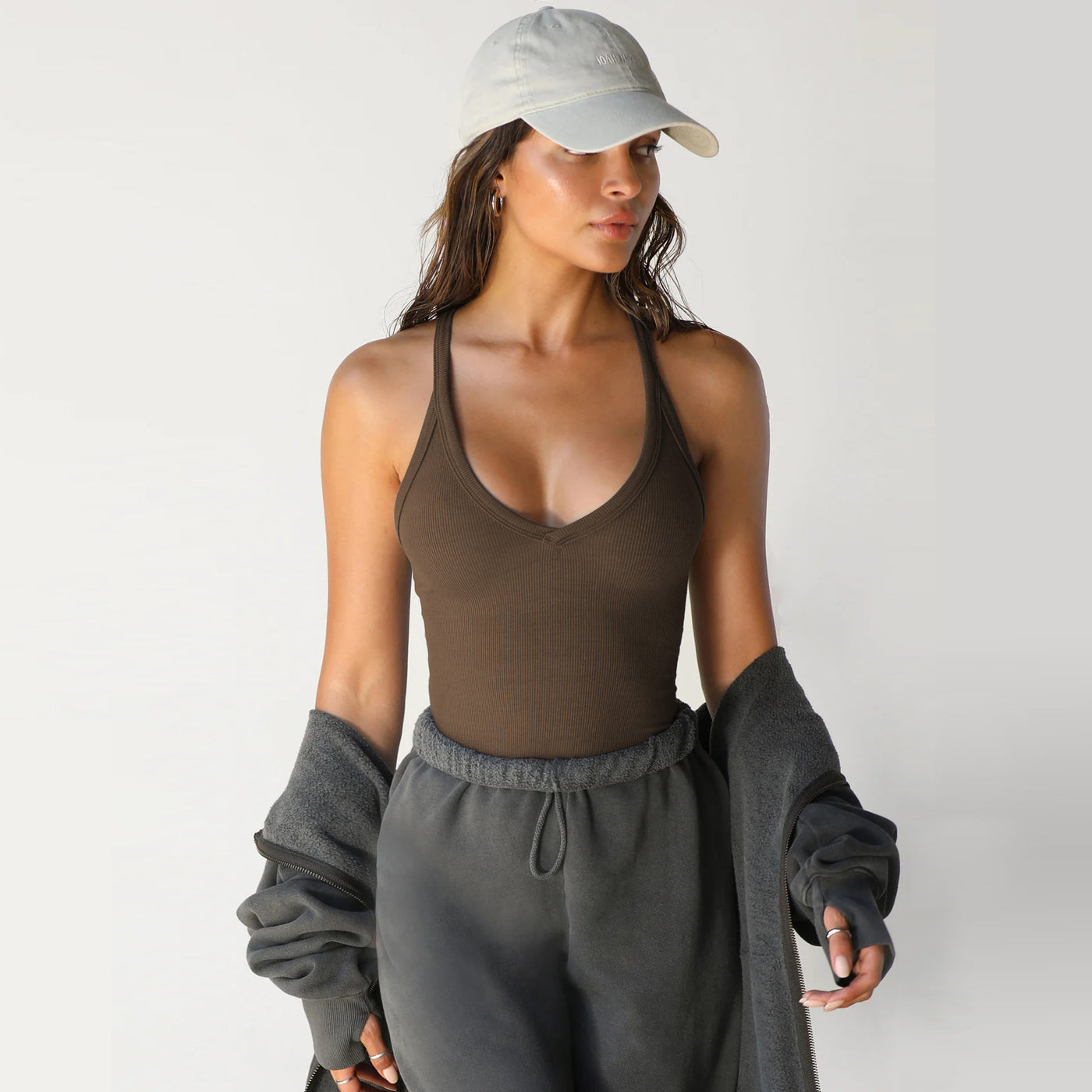 Gilet en tricot de printemps pour femme