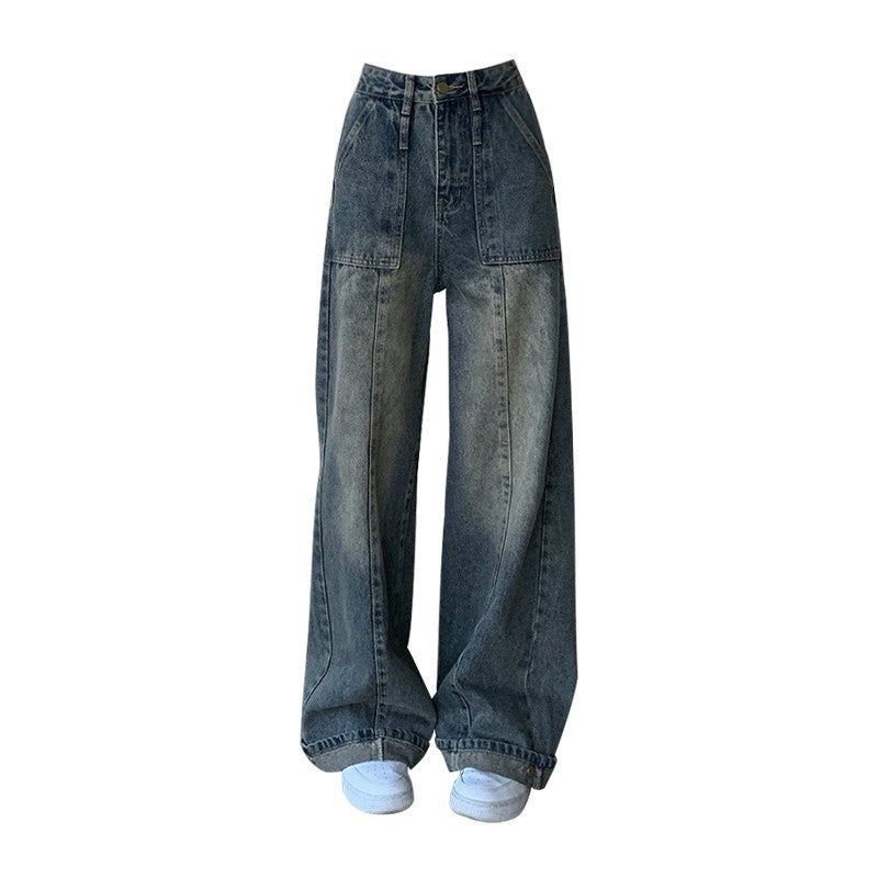 Jean vintage dégradé