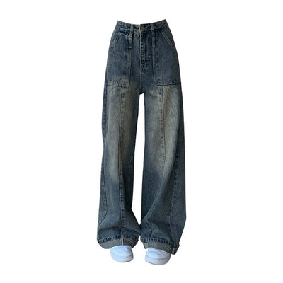 Jean vintage dégradé
