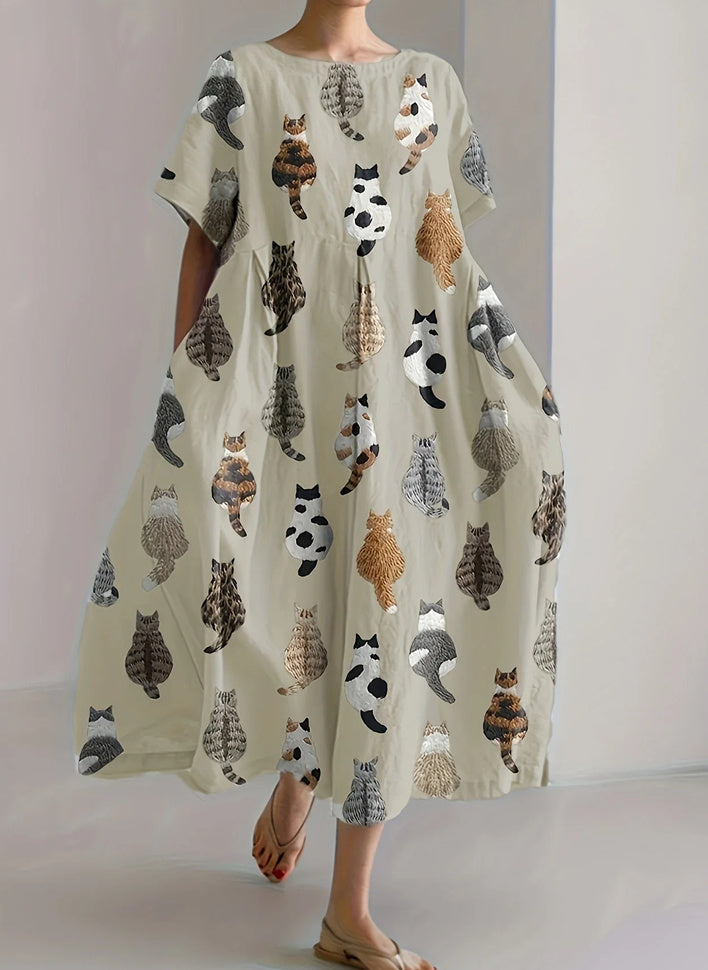 Robe à imprimé Plus Bio