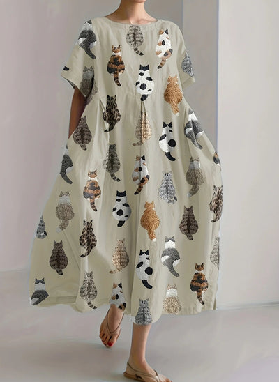 Robe à imprimé Plus Bio
