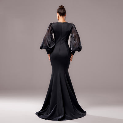 Robe queue de poisson élégante