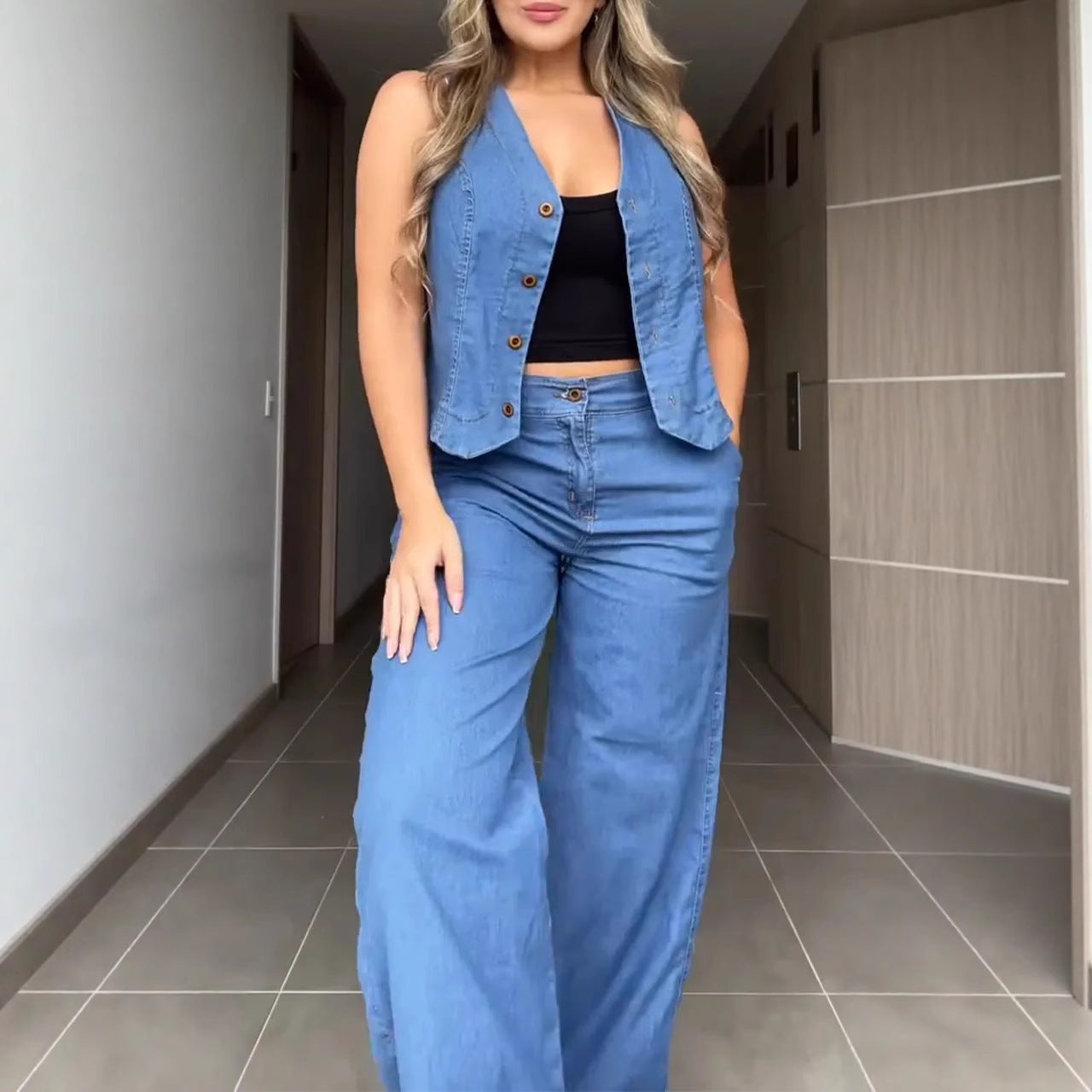 Denim Twinset